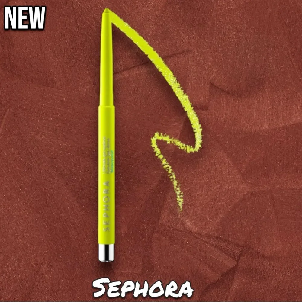 New Sealed SEPHORA COLLECTION Ultimate Gel Waterproof Eyeliner Pencil - 25 lime
